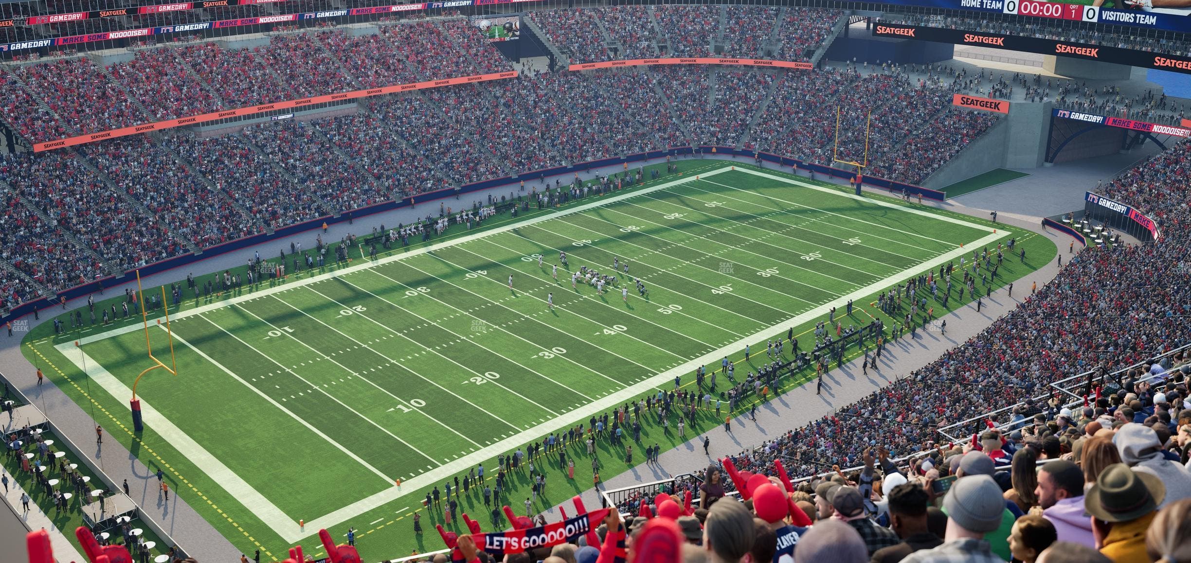 Gillette Stadium - Section 316 Seat View