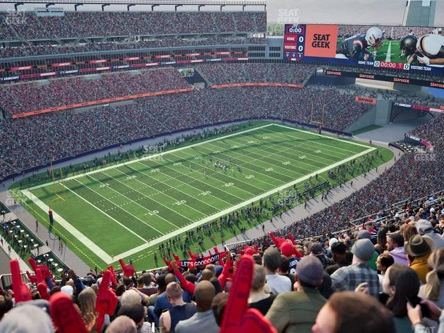 Gillette Stadium - Section 316 Seat View Gillette Stadium - Section 316 Seat View