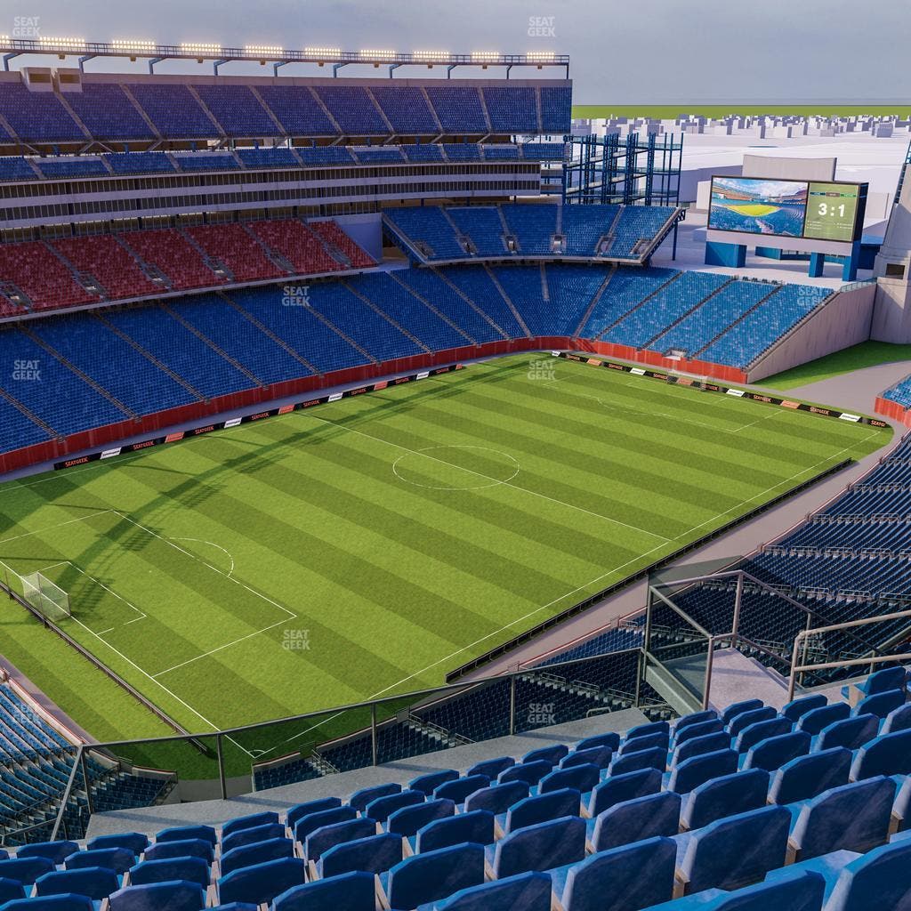 Gillette Stadium - Section 316 Seat View