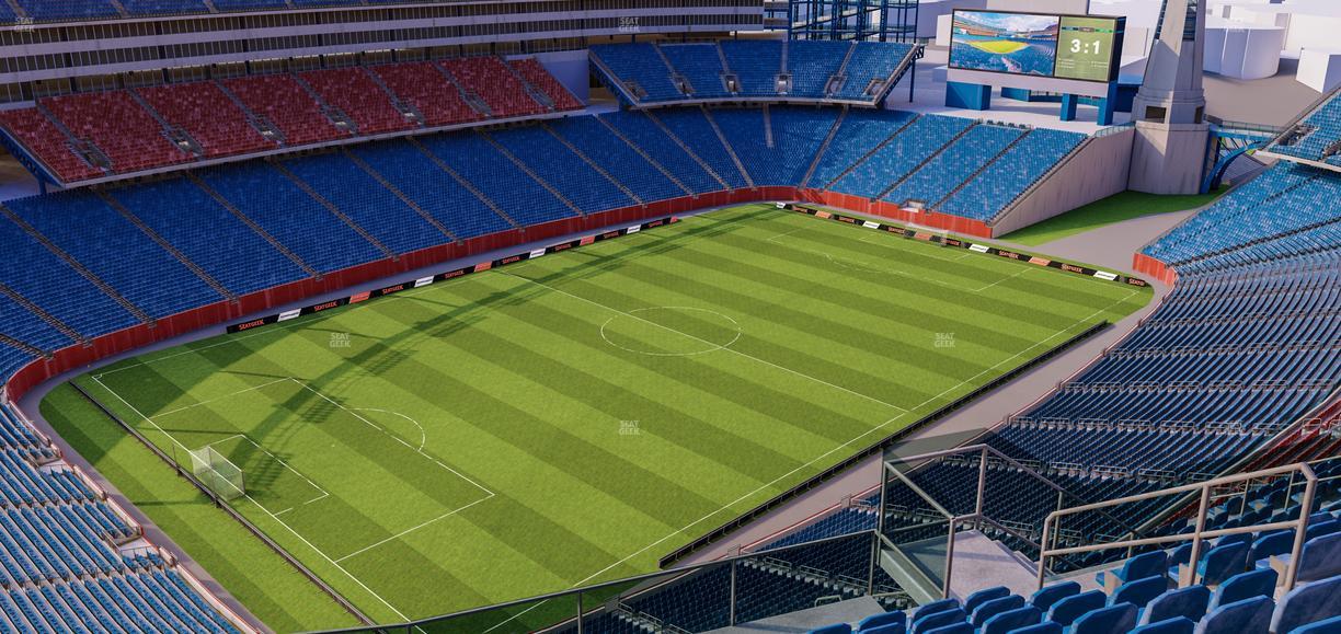 Gillette Stadium - Section 316 Seat View