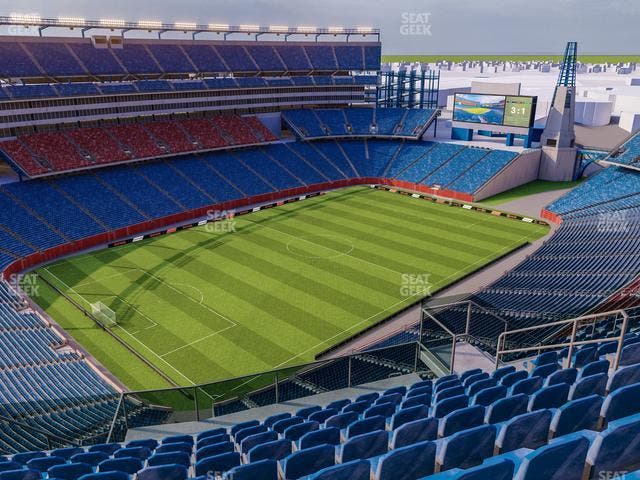 Gillette Stadium - Section 316 Seat View