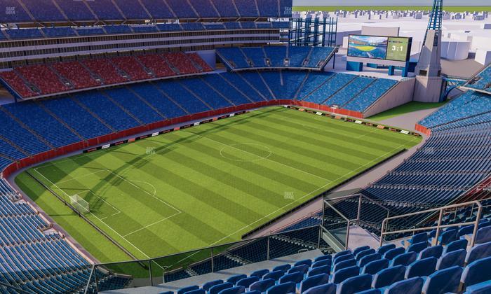 Gillette Stadium - Section 316 Seat View