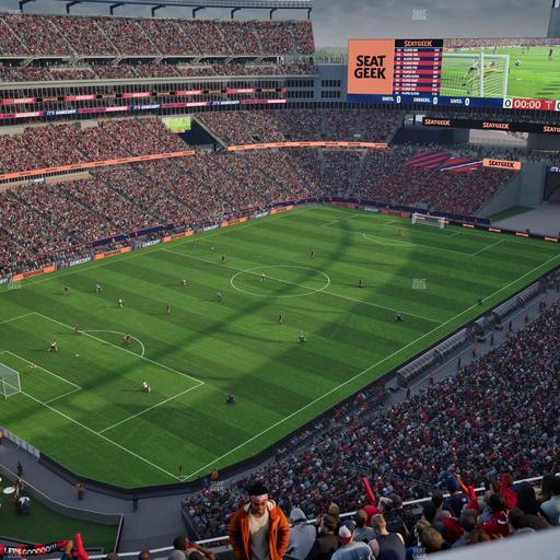 Gillette Stadium - Section 317 Seat View