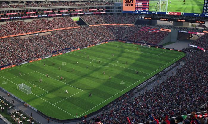 Gillette Stadium - Section 317 Seat View