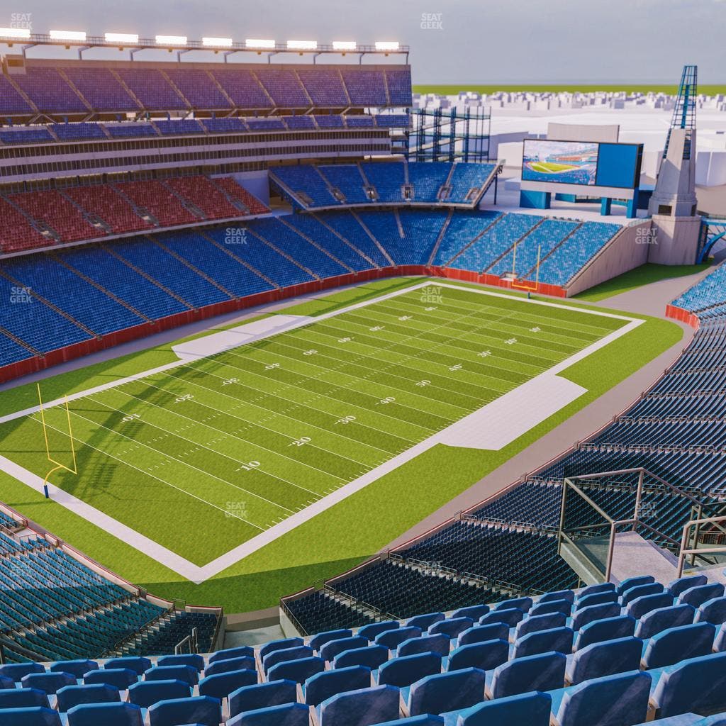Gillette Stadium - Section 317 Seat View