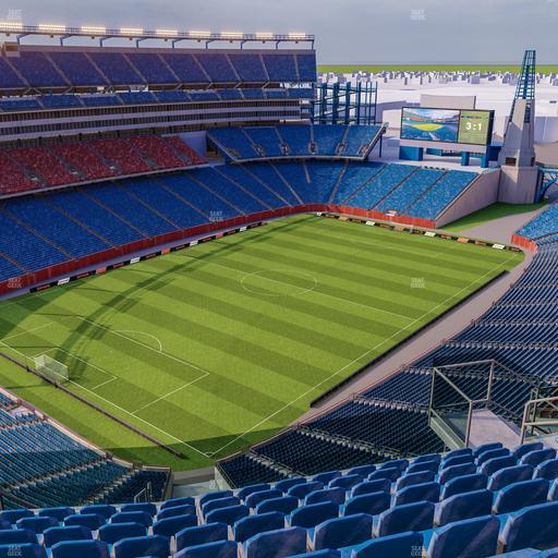Gillette Stadium - Section 317 Seat View