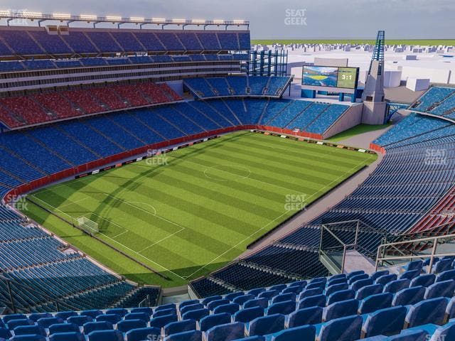 Gillette Stadium - Section 317 Seat View