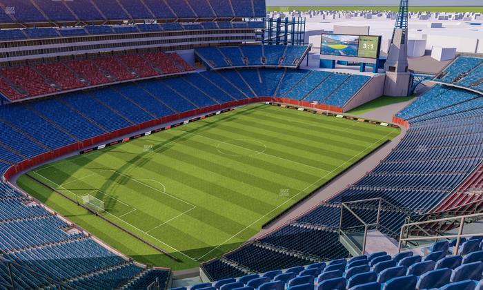 Gillette Stadium - Section 317 Seat View