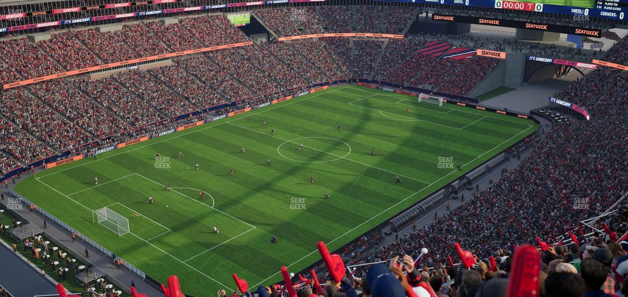 Gillette Stadium - Section 317 Seat View