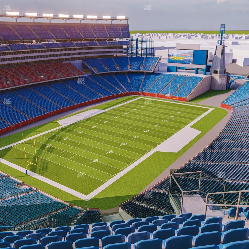 Gillette Stadium - Section 318 Seat View