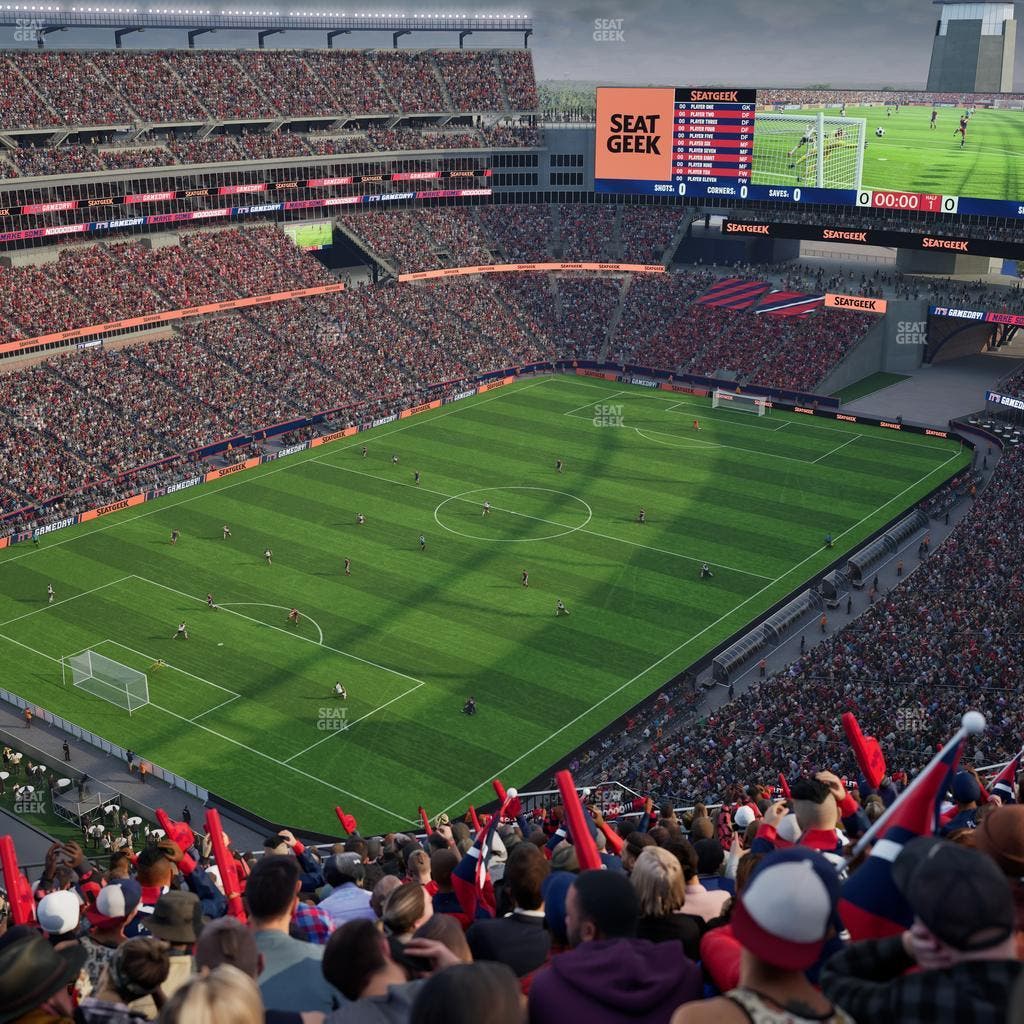 Gillette Stadium - Section 318 Seat View