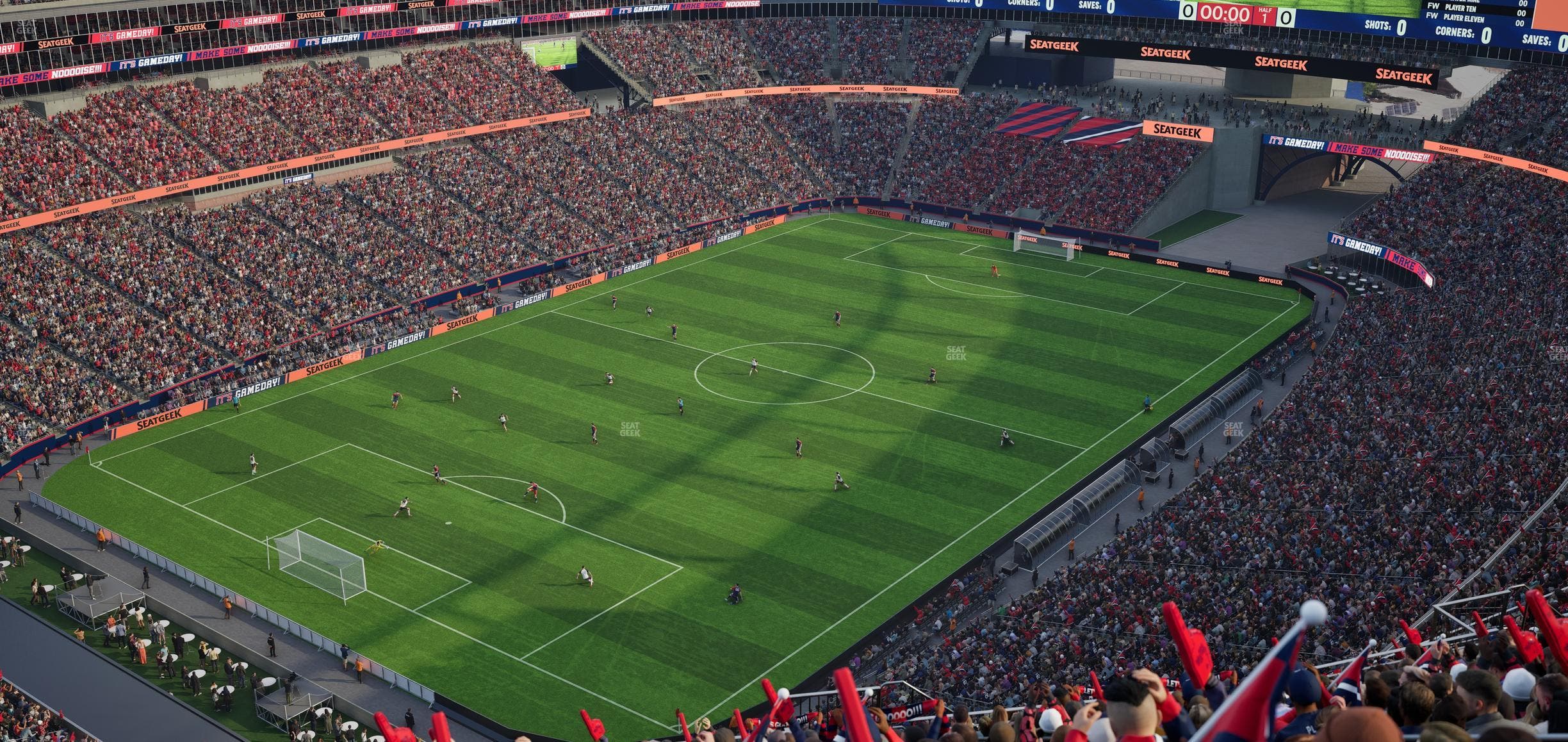 Gillette Stadium - Section 318 Seat View