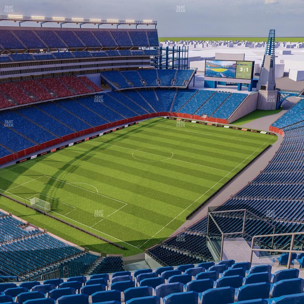 Gillette Stadium - Section 318 Seat View