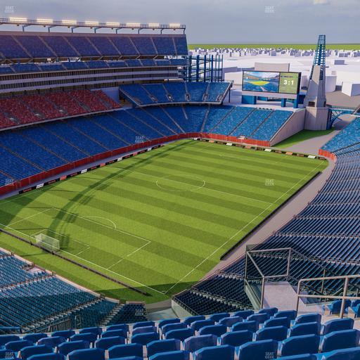 Gillette Stadium - Section 318 Seat View