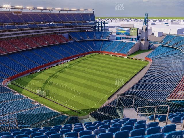 Gillette Stadium - Section 318 Seat View
