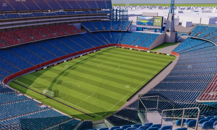 Gillette Stadium - Section 318 Seat View