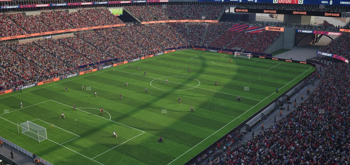 Gillette Stadium - Section 318 Seat View