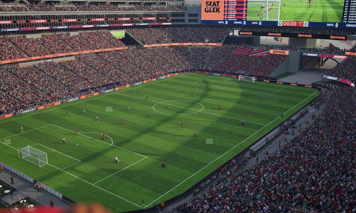 Gillette Stadium - Section 318 Seat View