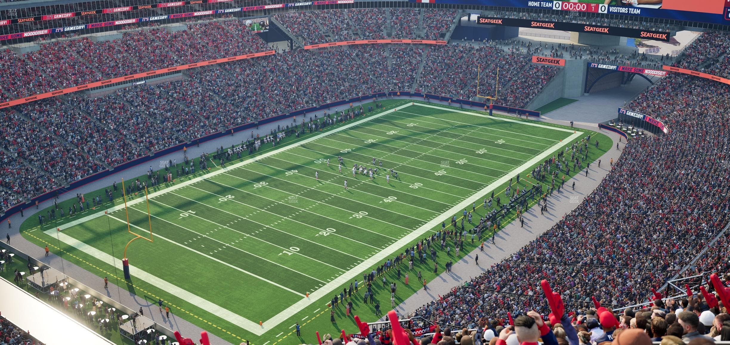 Gillette Stadium - Section 318 Seat View