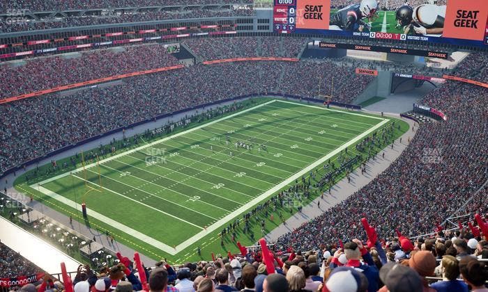 Gillette Stadium - Section 318 Seat View