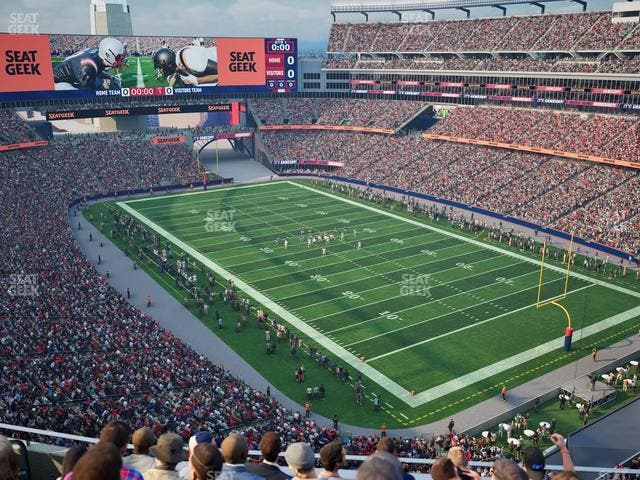Gillette Stadium - Section 322 Seat View Gillette Stadium - Section 322 Seat View