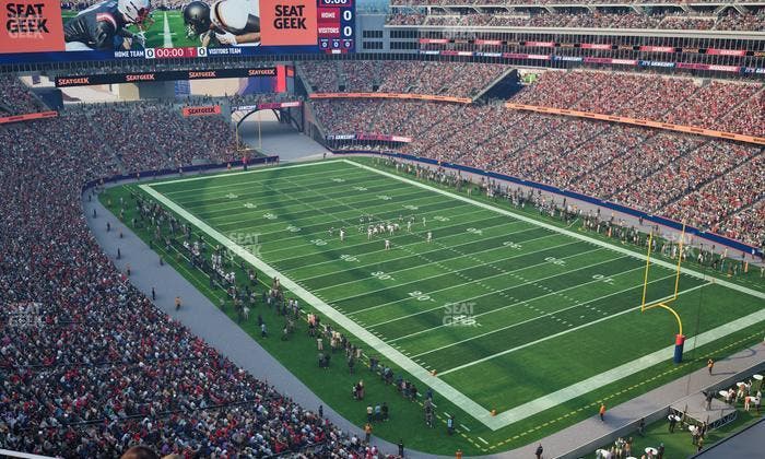 Gillette Stadium - Section 322 Seat View