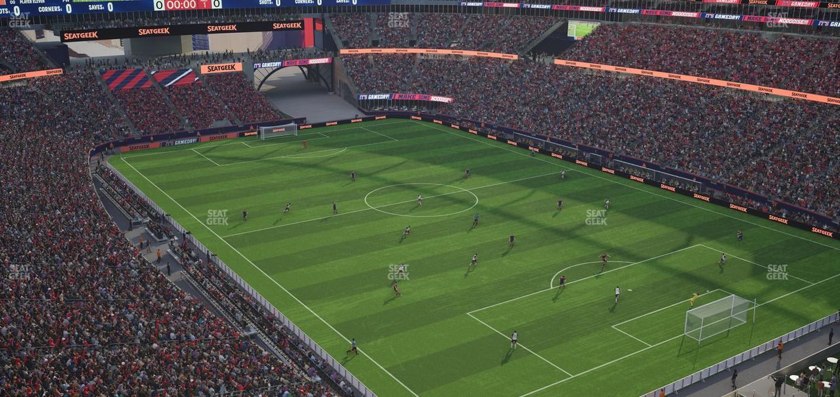 Gillette Stadium - Section 322 Seat View