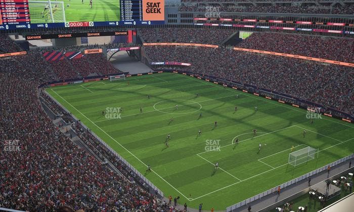 Gillette Stadium - Section 322 Seat View