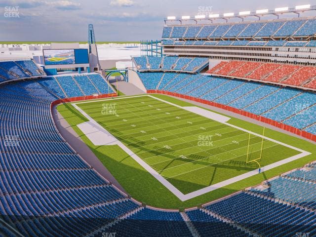 Gillette Stadium - Section 322 Seat View