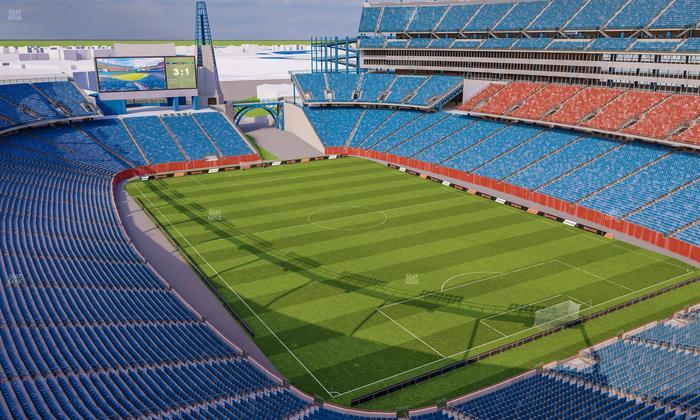 Gillette Stadium - Section 322 Seat View