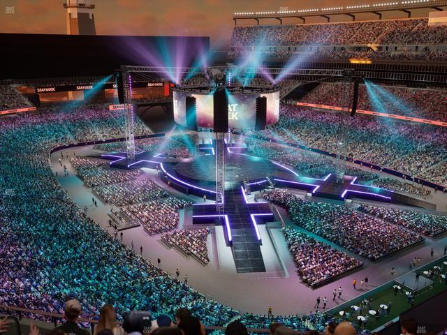 Gillette Stadium - Section 322 Seat View Gillette Stadium - Section 322 Seat View