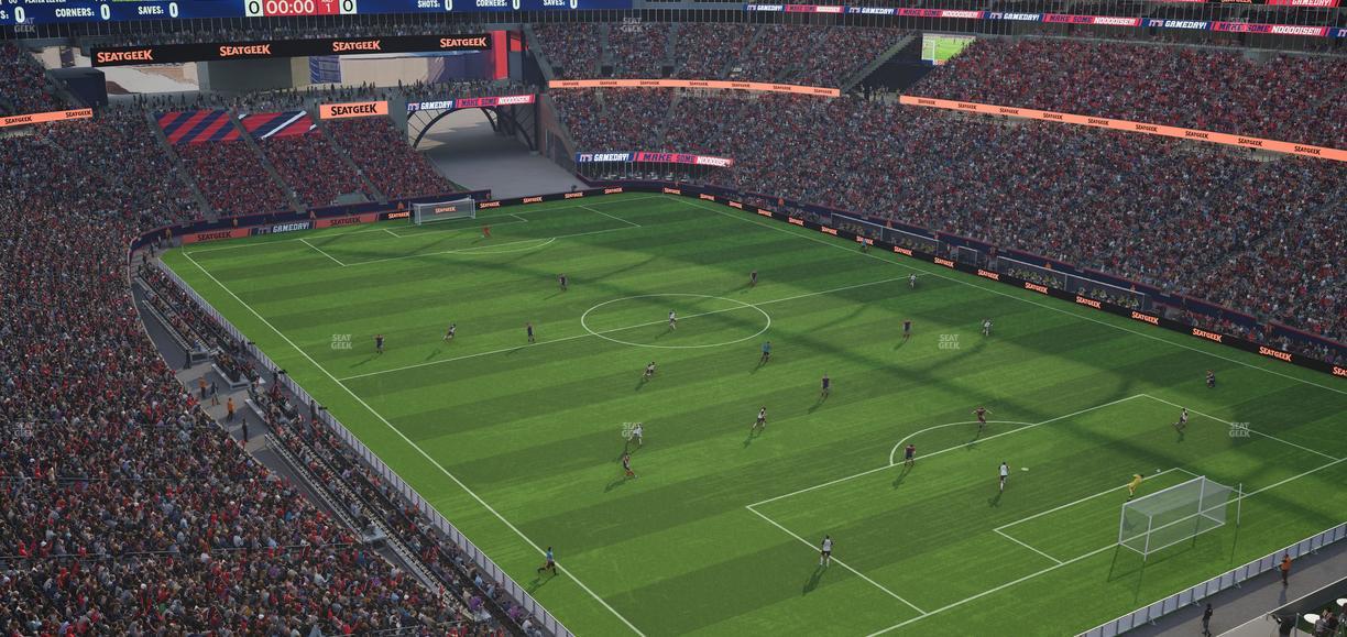 Gillette Stadium - Section 322 Seat View