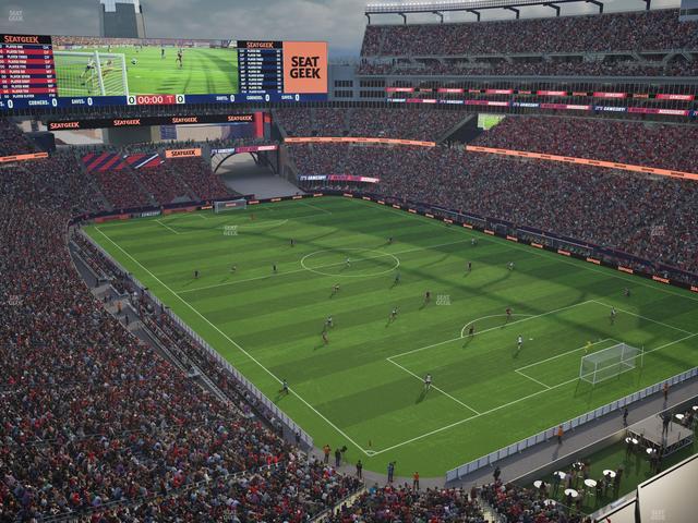 Gillette Stadium - Section 322 Seat View