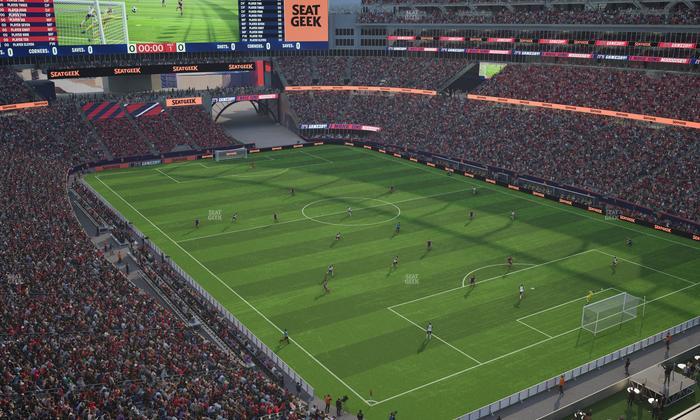 Gillette Stadium - Section 322 Seat View