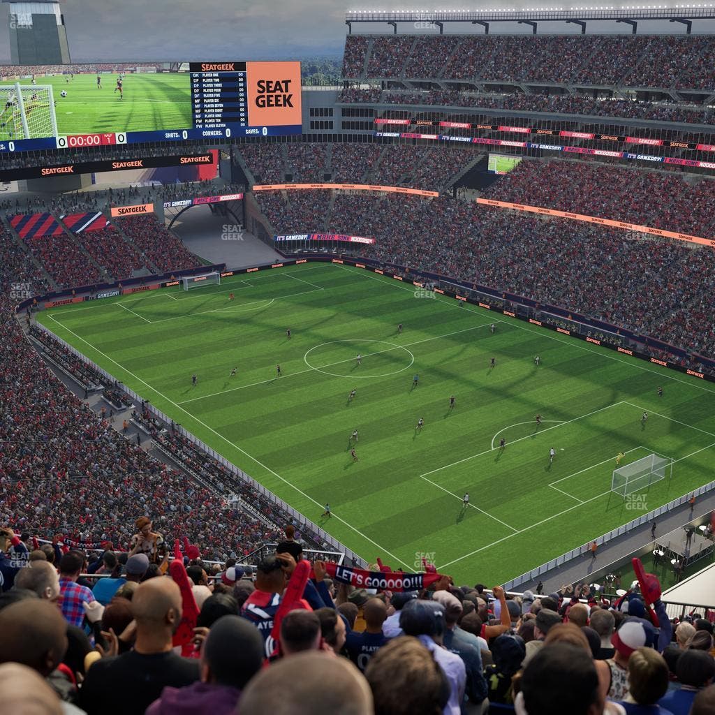 Gillette Stadium - Section 323 Seat View