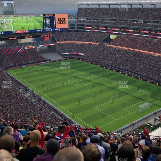 Gillette Stadium - Section 323 Seat View