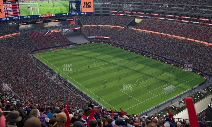 Gillette Stadium - Section 323 Seat View