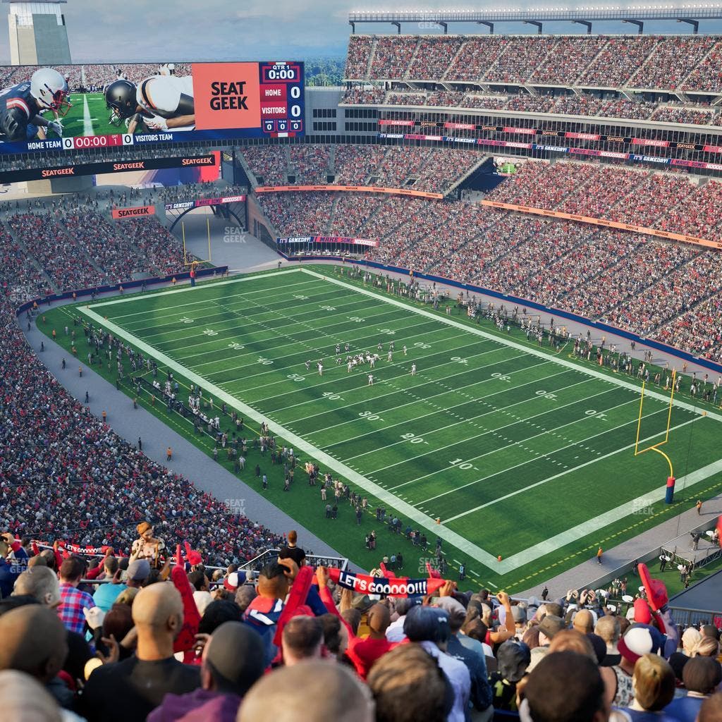 Gillette Stadium - Section 323 Seat View