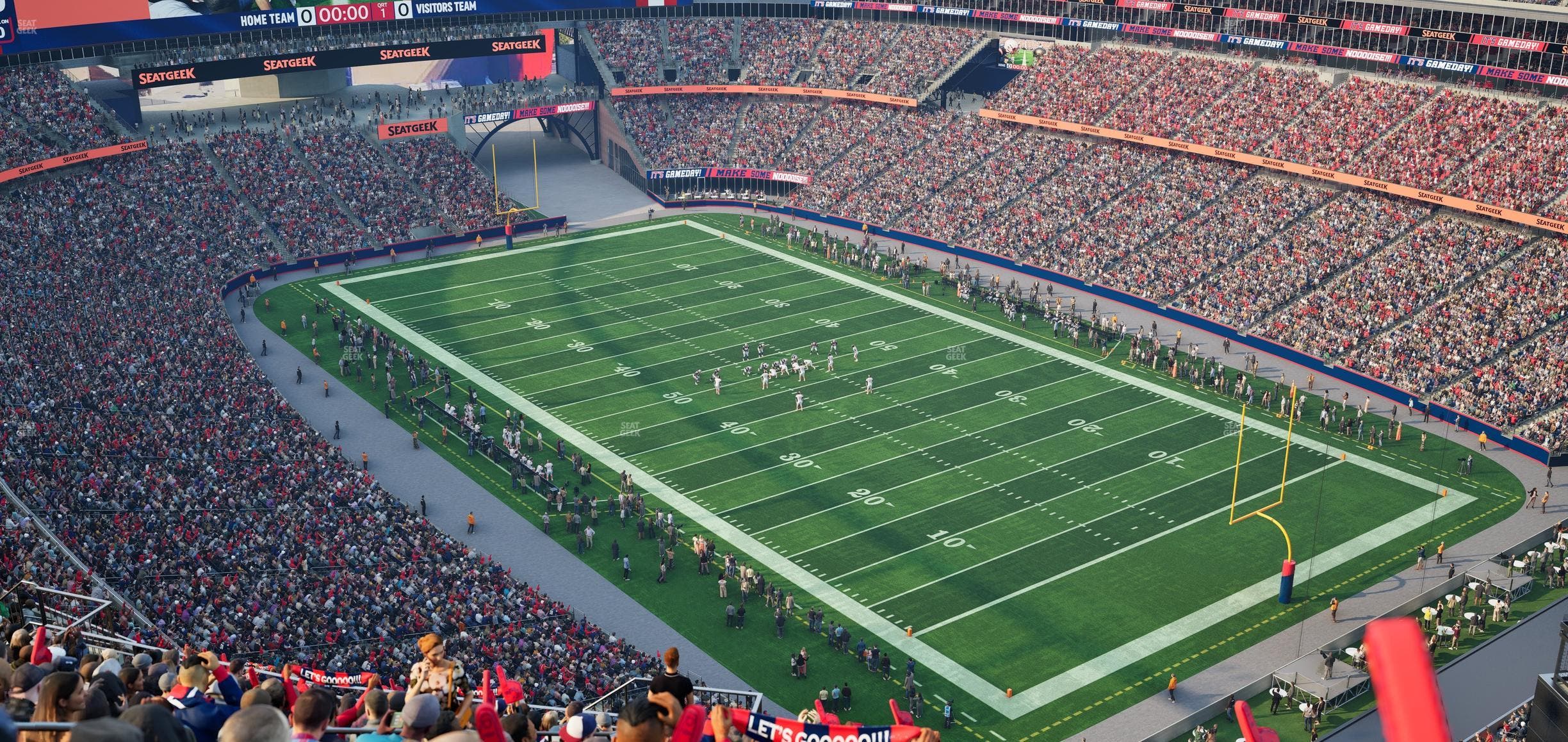 Gillette Stadium - Section 323 Seat View