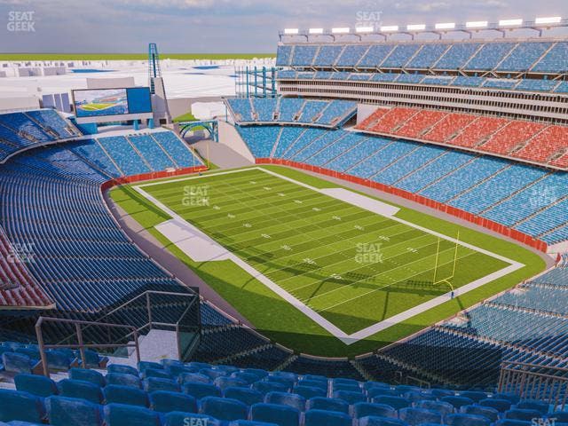 Gillette Stadium - Section 323 Seat View
