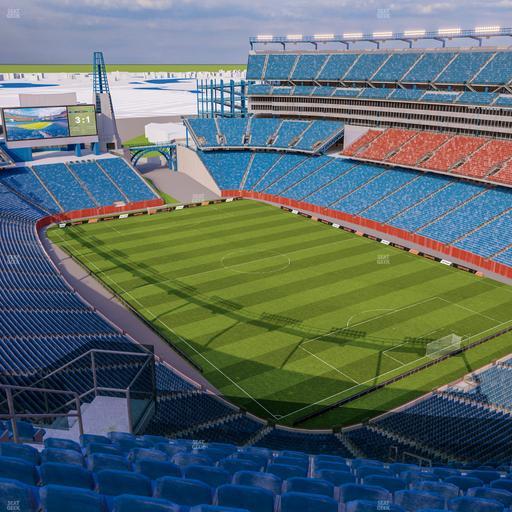 Gillette Stadium - Section 323 Seat View