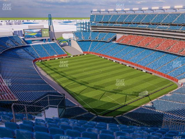 Gillette Stadium - Section 323 Seat View Gillette Stadium - Section 323 Seat View