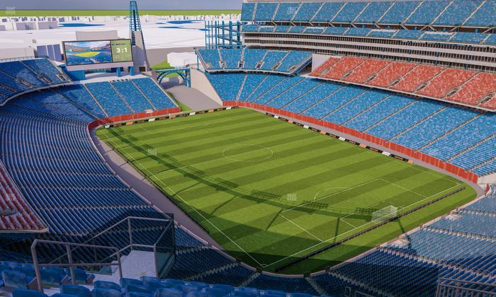 Gillette Stadium - Section 323 Seat View