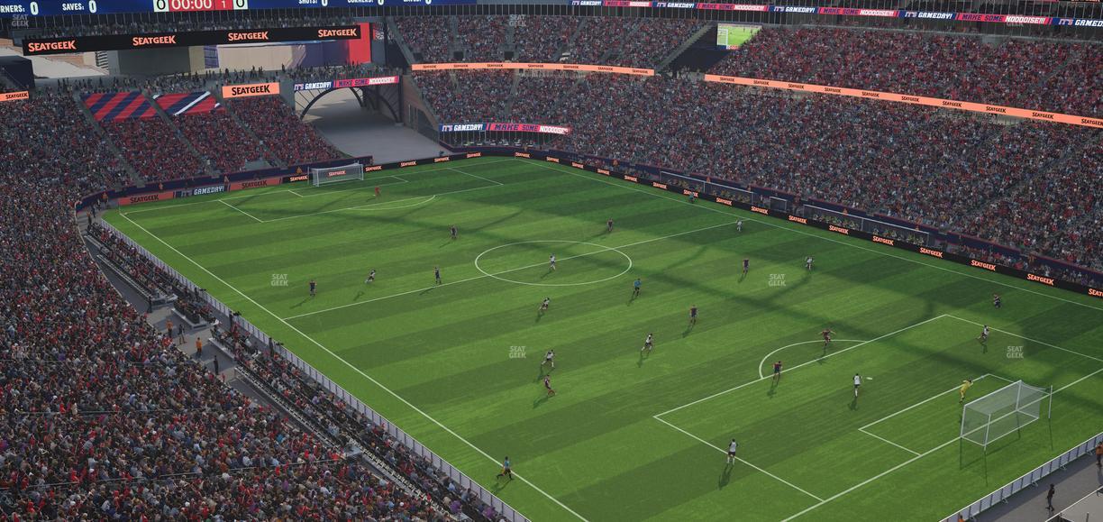 Gillette Stadium - Section 323 Seat View