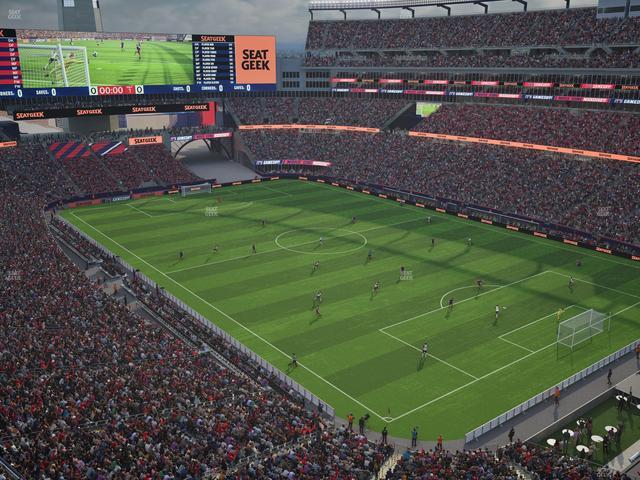 Gillette Stadium - Section 323 Seat View