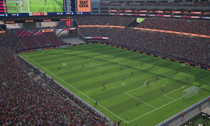 Gillette Stadium - Section 323 Seat View