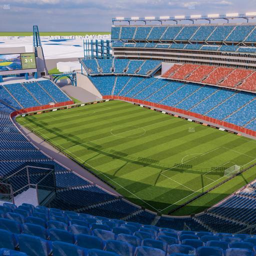 Gillette Stadium - Section 324 Seat View