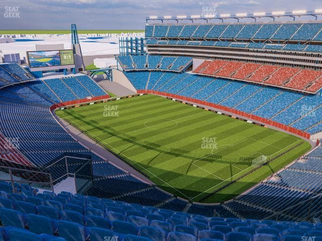 Gillette Stadium - Section 324 Seat View