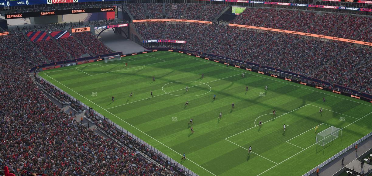 Gillette Stadium - Section 324 Seat View