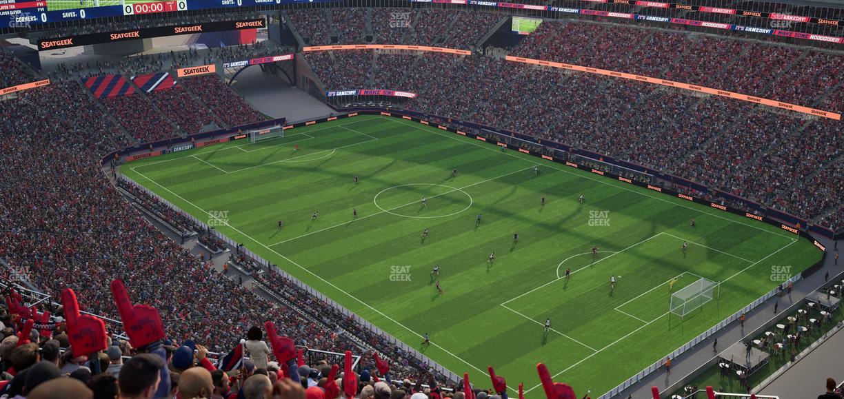 Gillette Stadium - Section 324 Seat View